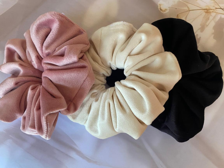 Luxurious Velvet Scrunchies