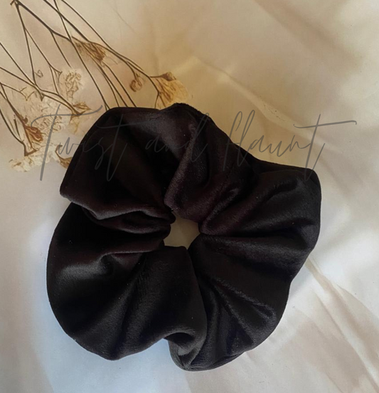 Black Velvet Scrunchie