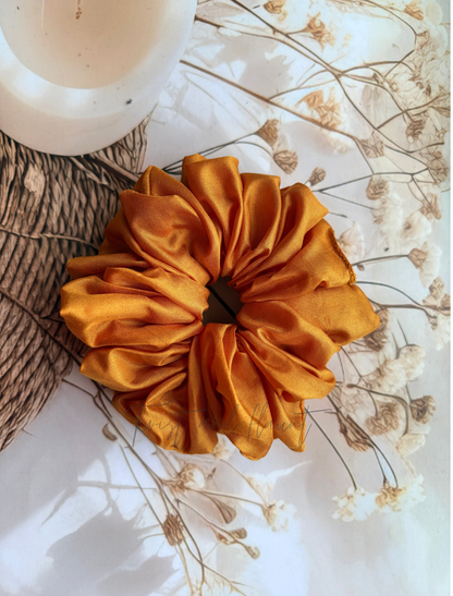 Musturd Pure Luxury Mulberry Silk Scrunchies